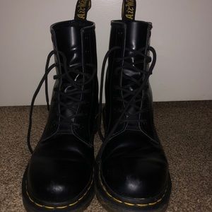 Dr. Martins black boots size 9